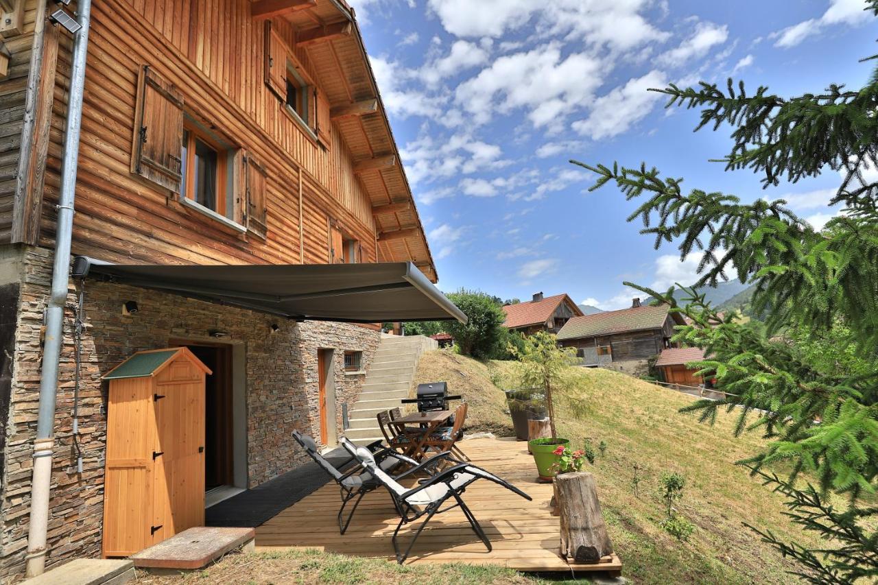 شقة Studio Du Coin - Vue Montagne, Au Calme, Terrasse - Aravistour Les Villards-sur-Thônes المظهر الخارجي الصورة